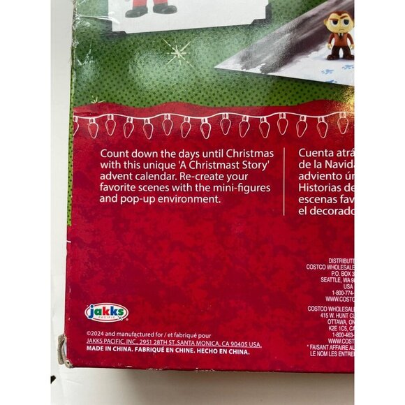 A Christmas Story JAKKS Pacific Advent Calendar – Damaged Box, Complete - Picture 8 of 8
